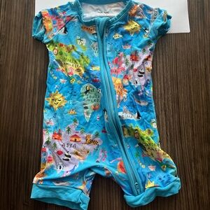 Little Sleepies All Around The World Shortie